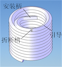 普通型絲套結(jié)構(gòu)圖
